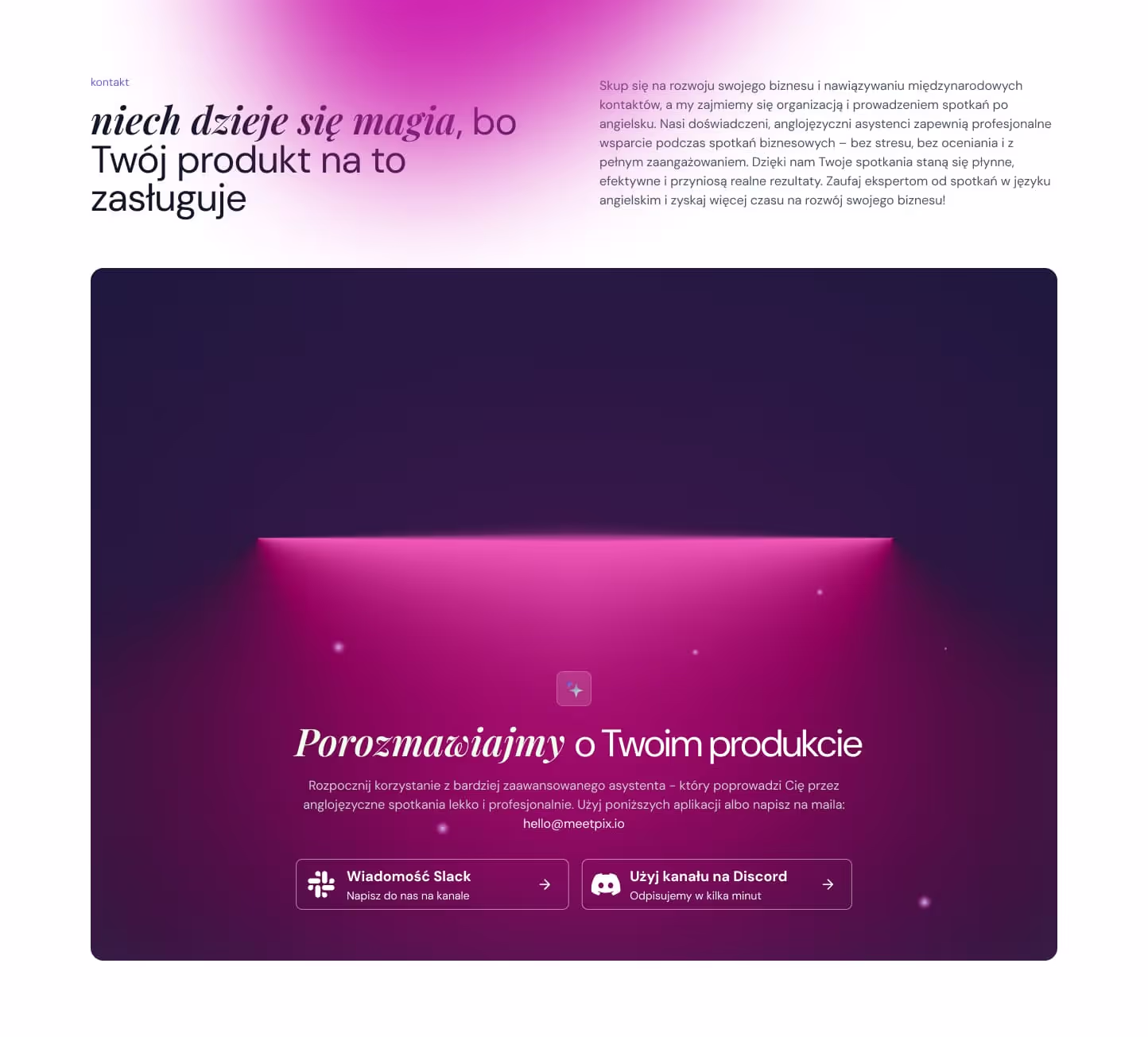 Przykładowa zajawka strony internetowej
